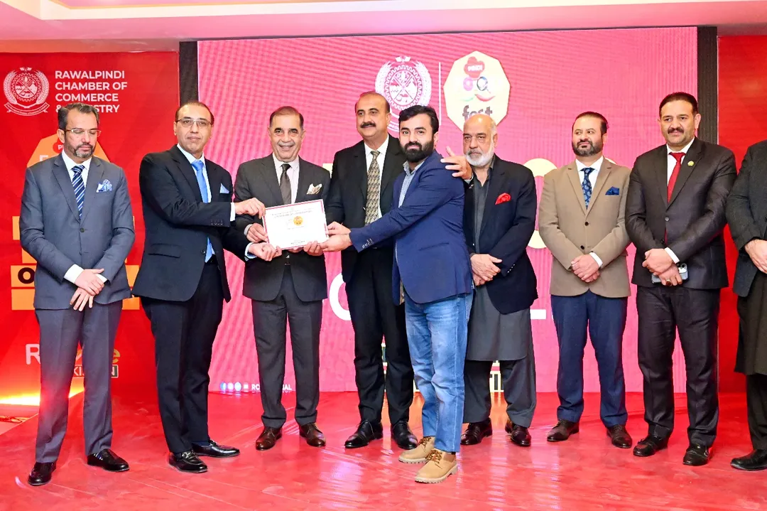 RCCI Certificate of Appreciation presentation